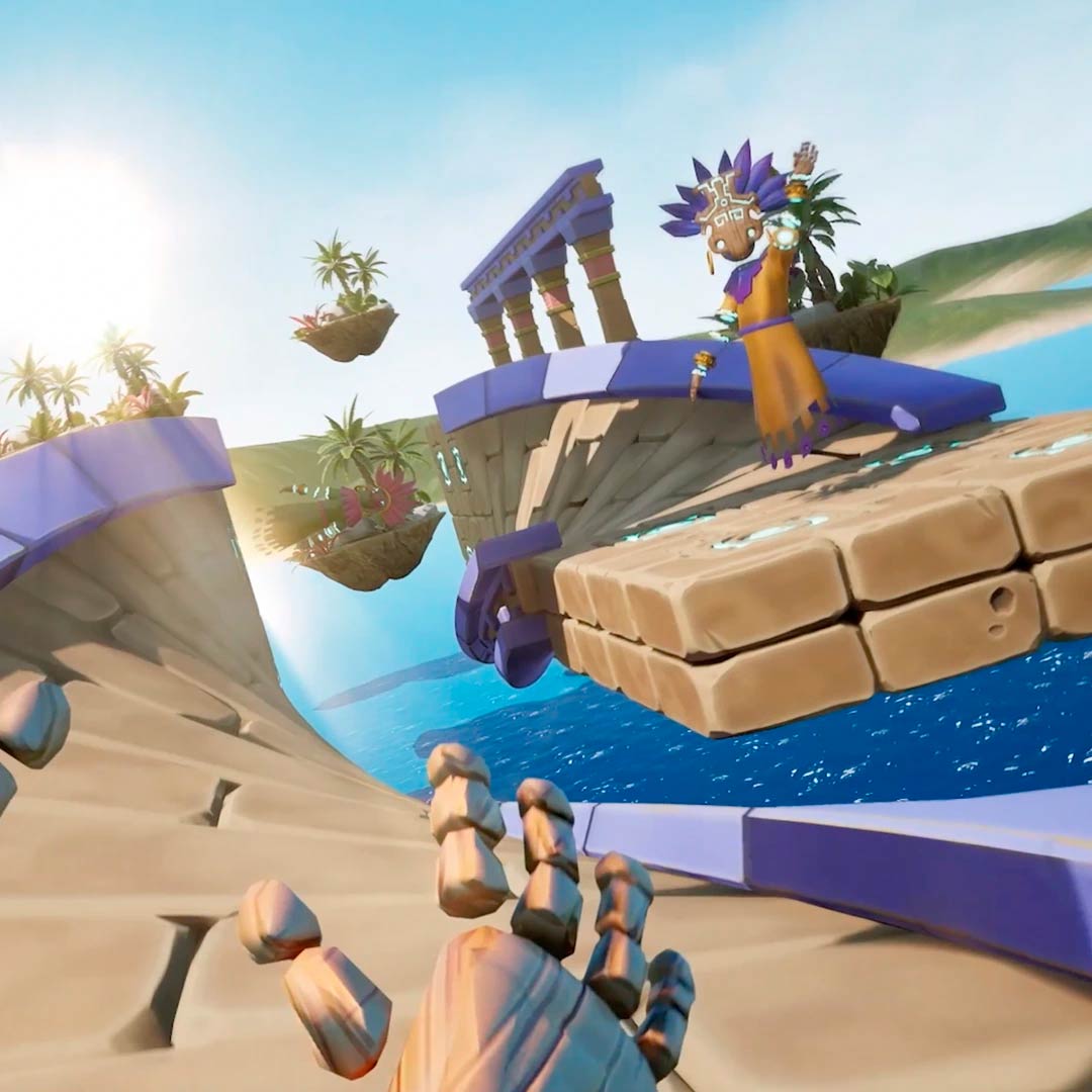 Aldersgrænse: +13 / Spiltid: 15 min / Spilstil: Puzzle solving / Beskrivelse: Løs gåder og udfordringer i en familievenlig VR-oplevelse.